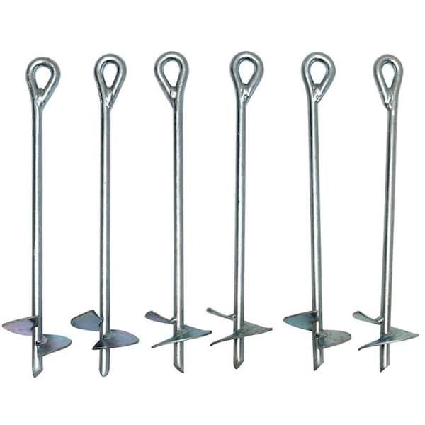 Seasonal Trends Seasonal Trends 10001400002 Hassle-Free Stake, Galvanized Steel - 10001400002