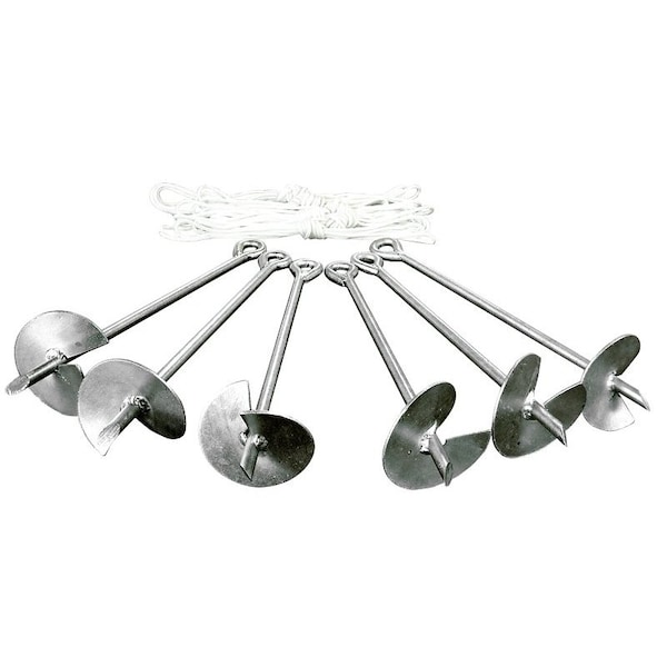 Seasonal Trends Seasonal Trends 10001400002 Hassle-Free Stake, Galvanized Steel - 10001400002