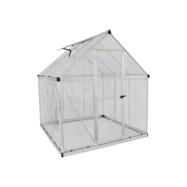 Palram Palram - Canopia HG5506-1B Hybrid Greenhouse - 6 x 6 ft. - Silver - HG5506-1B