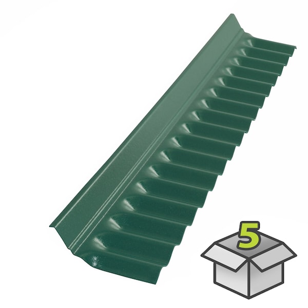 Suntop 4 Ft. Rainforest Green Wall Connector, 5PK - 193386