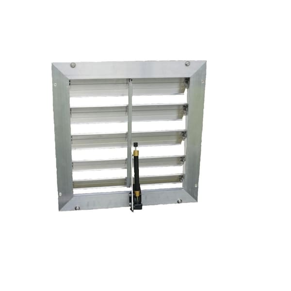Xtreme Aquatic Foods Monticello      RSI  18inch  Louver Wall Mounted Window with solar powered opener - RSI-WV