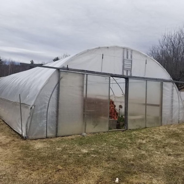 Farm Plastic Supply Greenhouse Clamp 20 Pack - 4in Long x 1in Wide - Z-GREENHOUSECLAMP90002