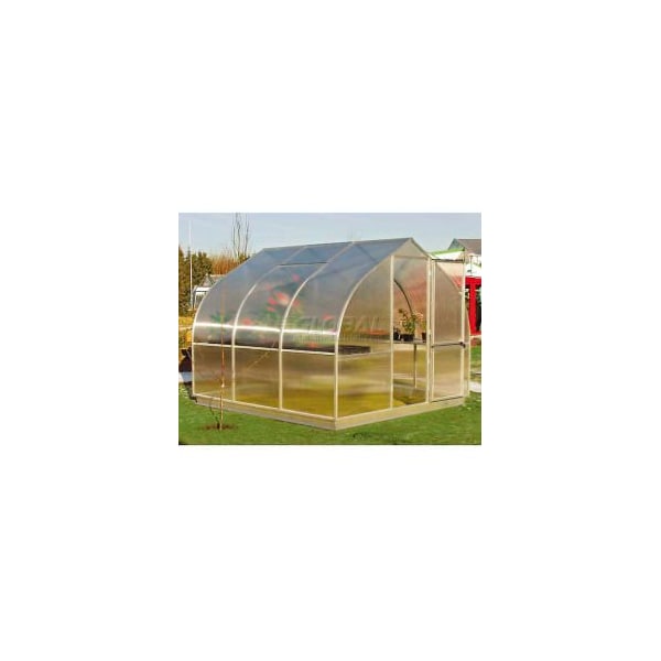 Exaco Trading Co. RIGA III Greenhouse Kit, 10' 6"L x 9' 8"W x 7' 6"H - RIGA III K