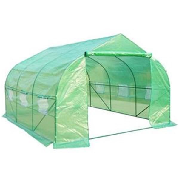 Grilltown Portable Garden Walk-in Steeple Greenhouse - 12 x 10 x 7 ft. - GR3107606