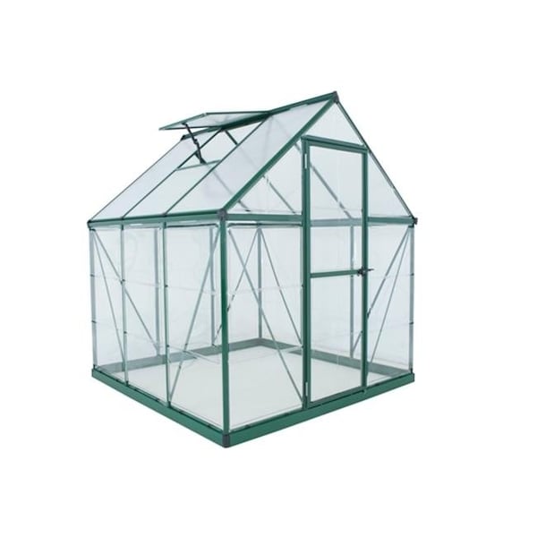 Palram Palram - Canopia HG5506G-1B Hybrid Greenhouse - 6 x 6 ft. - Green - HG5506G-1B