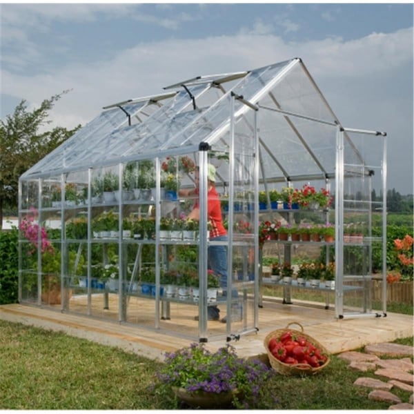 Palram - Canopia  Snap and Grow Greenhouse - 8 x 12 ft. - HG8012