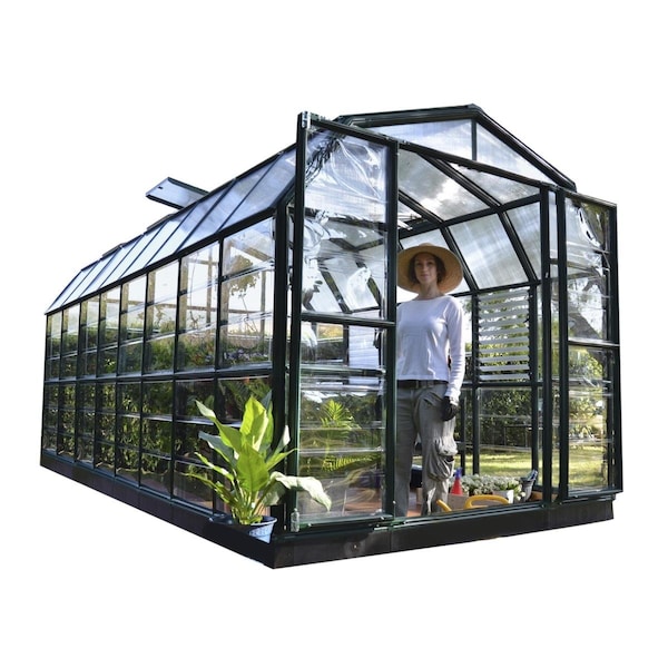Rion Palram - Canopia  8 x 16 ft. Prestige 2 Greenhouse - Clear - HG7316C