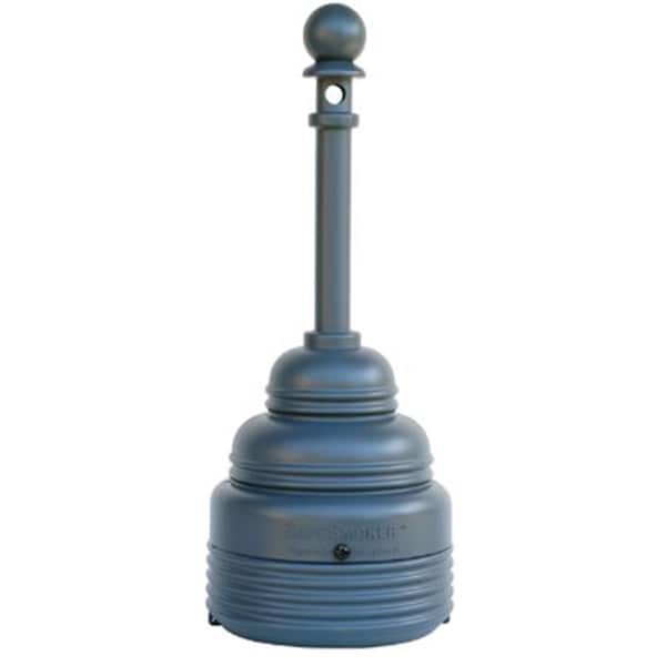 Eagle Mfg Safesmoker Receptacle Poly W-Metal Bucket-Gray - 258-1208GRAY
