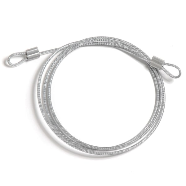 Global Industrial 5'L Tie Down Cable For Butt-Tainer Outdoor Ashtray - 603124