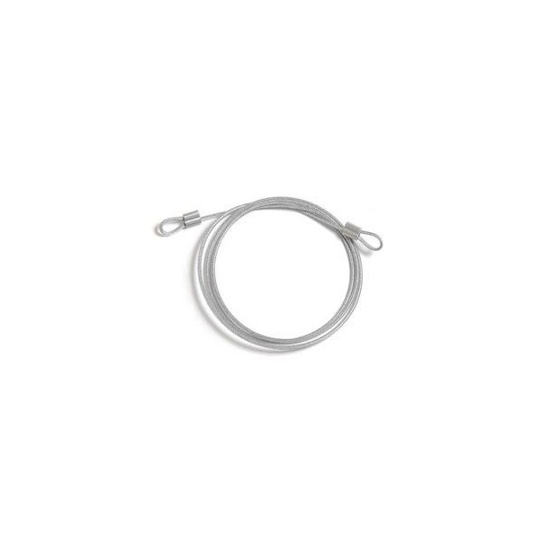 Global Industrial Tie Down Cable 5ftL For Butt-Tainer Outdoor Ashtray - 443233