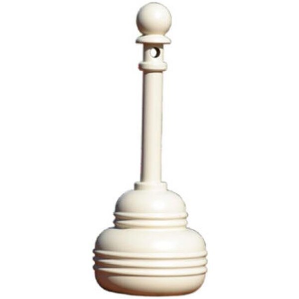 Eagle Eagle 1206BEIGE 5 Gallon Beige Safesmoker Cigarette Receptacle & Outdoor Ashtray - 879692