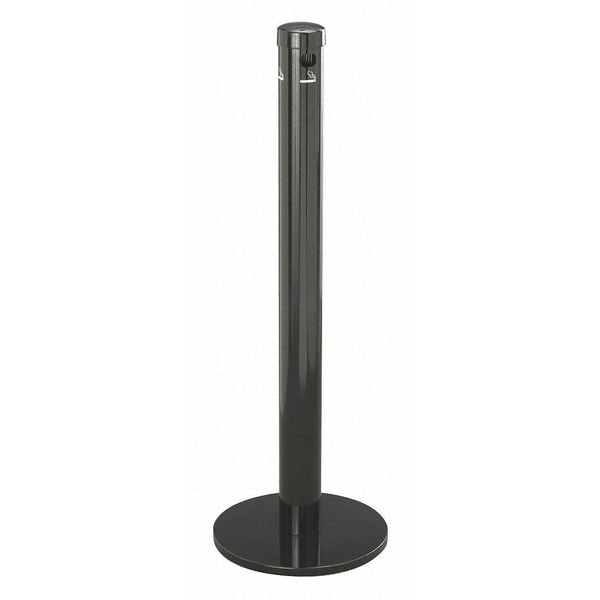 Glaro Deluxe Floor, Standing Smokers Post, Black - 4403BK