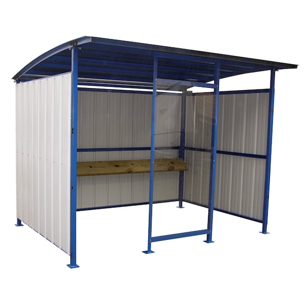 Vestil 120" Steel Multi-Duty Smokers Shelter - MDS-96-SM