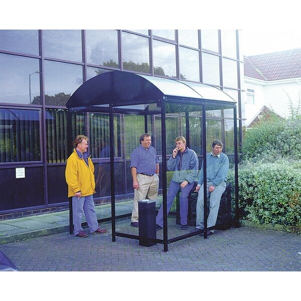 No Butts Bin Co Smoking Shelter - Free-Standing - NBS0408FS