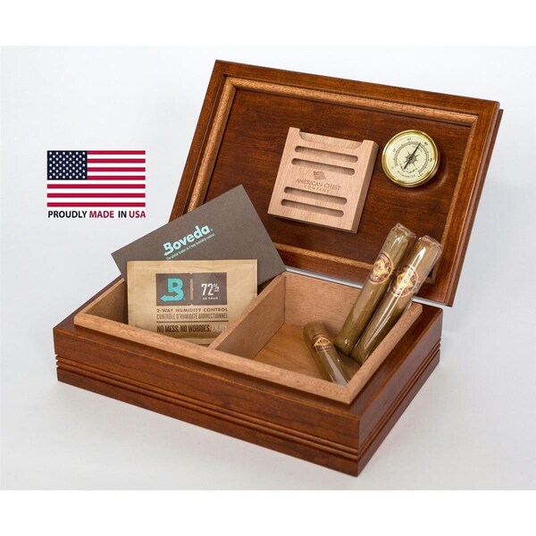 American Chest Amish Cigar Humidor, 50PK - H50C