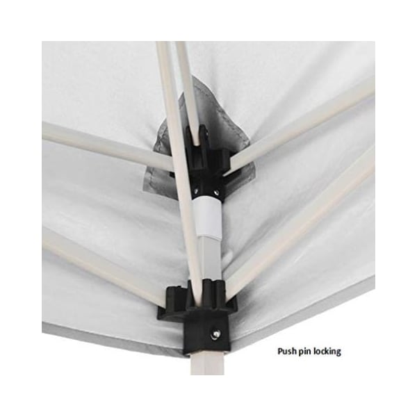 Impact Canopy Slant Leg Canopy, 10 FT x 10 FT  with Carry Bag, White - 040000001