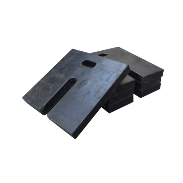 Impact Canopy Rubber Weights 18 FT x 18 FT, Black, 4PK - 284009005