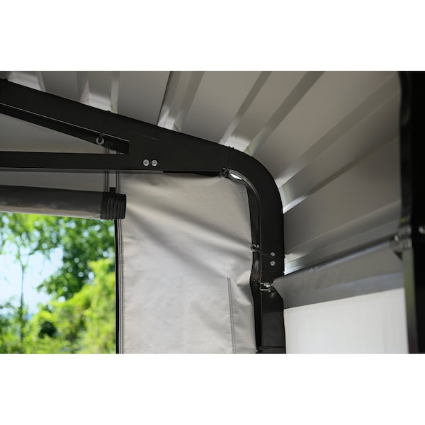Shelterlogic Enclosure Kit for Arrow Carport, 20 ft. x 20 ft. Gray - 10183
