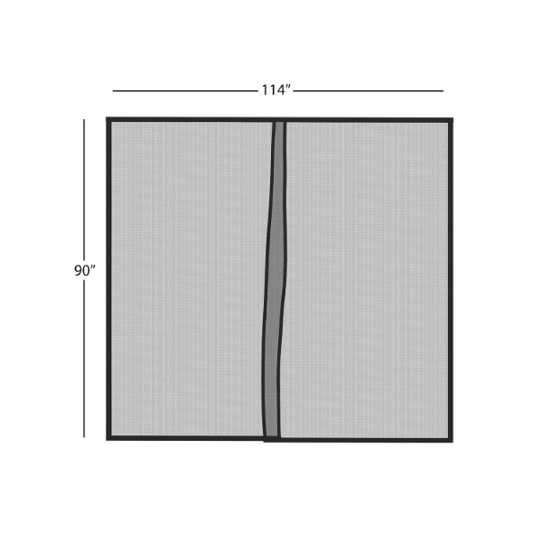 Nature Spring Nature Spring Magnetic Garage Door Screen, 1 Car Stall Mesh Curtain Keeps Mosquitos and Insects Out - 286055TDE