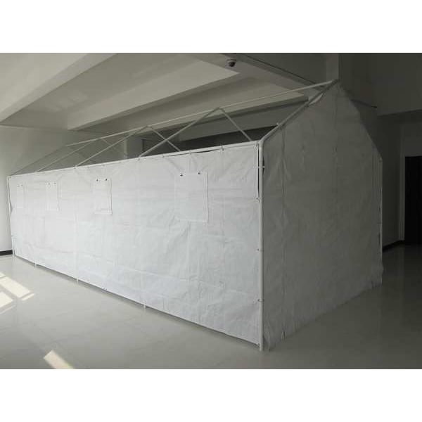 Zoro Select Solid Wall Kit for 10x27 Ft Canopy - 11C549