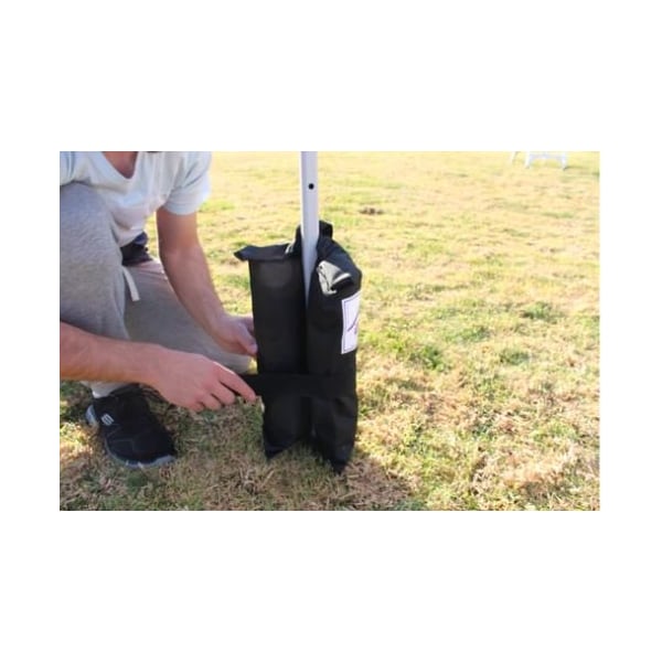 Impact Canopy Canopy Weight Bags, 4 Pack, Black, 4PK - 284009003
