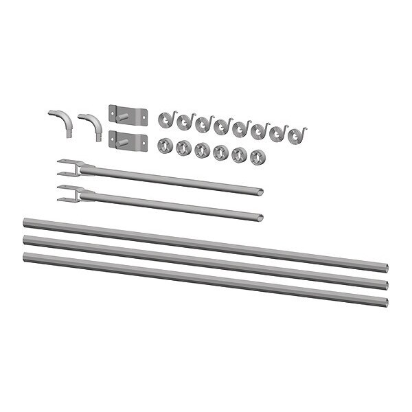 Buyers Products Universal Aluminum Tarp Arm Kit For 14-23 Foot Dump Bodies - 3016667