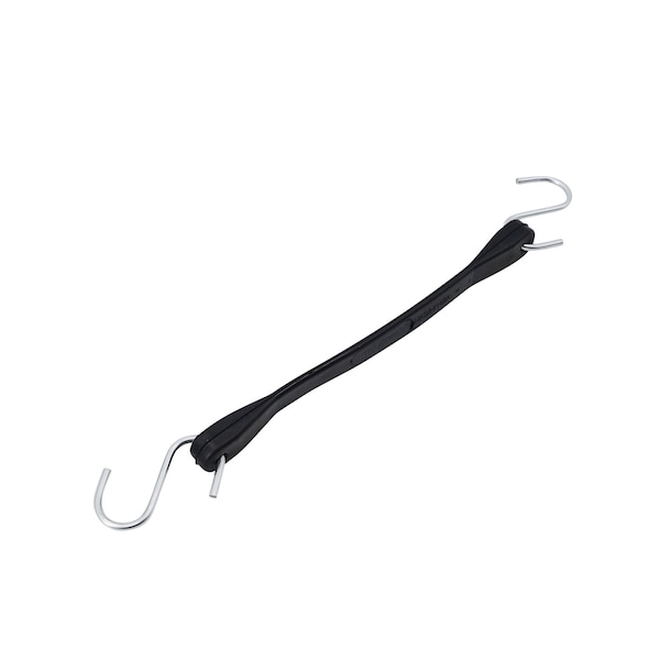 Tarps Now Black Rubber EPDM Tarp Straps - 10" - TA-RTS-10-50