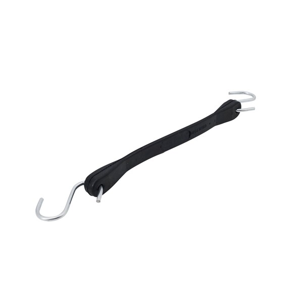Tarps Now Black Rubber EPDM Tarp Straps - 10" - TA-RTS-10-50
