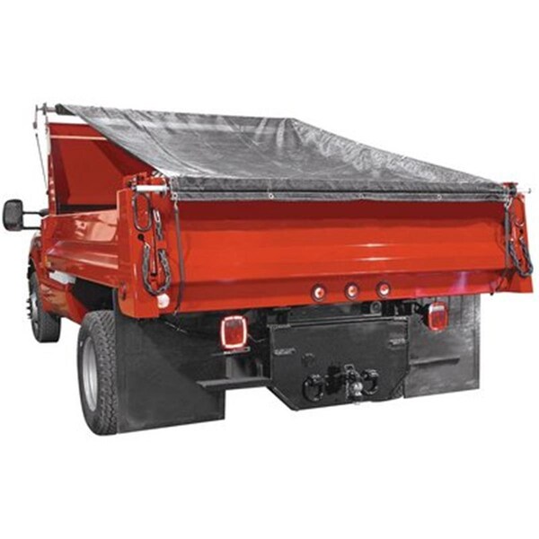 Pinpoint Dump Tarp Roller Kit - 6 x 14 ft. Mesh Tarp, Model No. DTR6014 - PI2470750