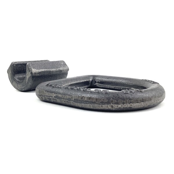 Buyers Products D-RING, 1/2in, 2-1/2x2-3/8 W/WELD ON BRKT - B38WPKGD