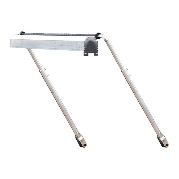 Buyers Products Aluminum Crank Arm Tarp System - 3 Springs With Wind Deflector - 5543000