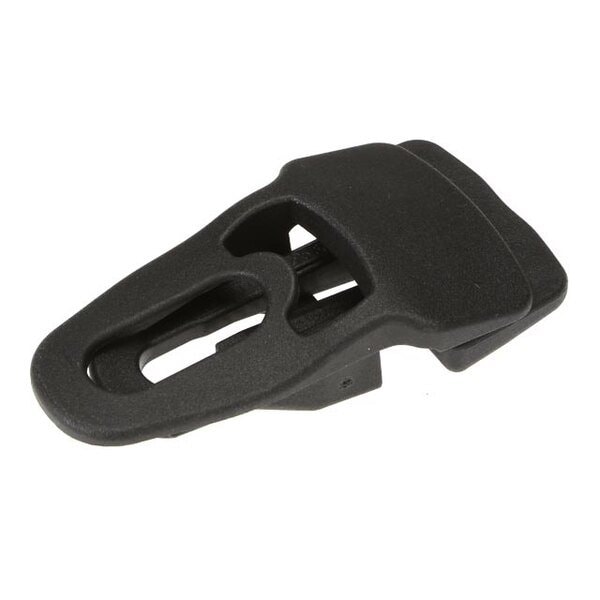 Easyklip Bag Midi Clip-Black, 220Lbs Capacity, Tarp, Netting, 1/4" Thick, PK25 - 25101