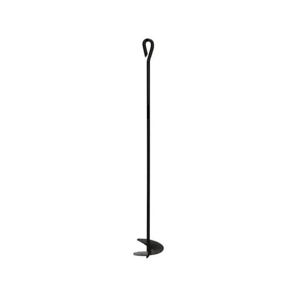 Kermco Tie Down Engineering 1/2 in. D X 30 in. L Steel Oval Head Anchor Eye with Auger 1 pk - 59055