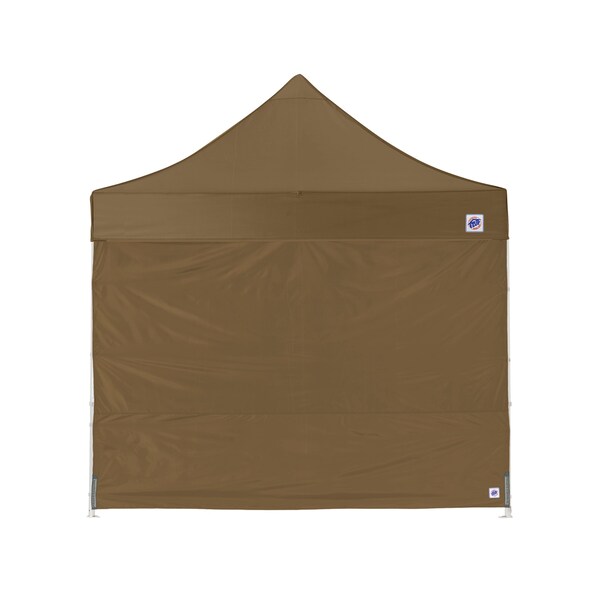 E-Z Up TAA Compliant Sidewall, 10' W x 10' H, Coyote Brown - SWP310MCCB