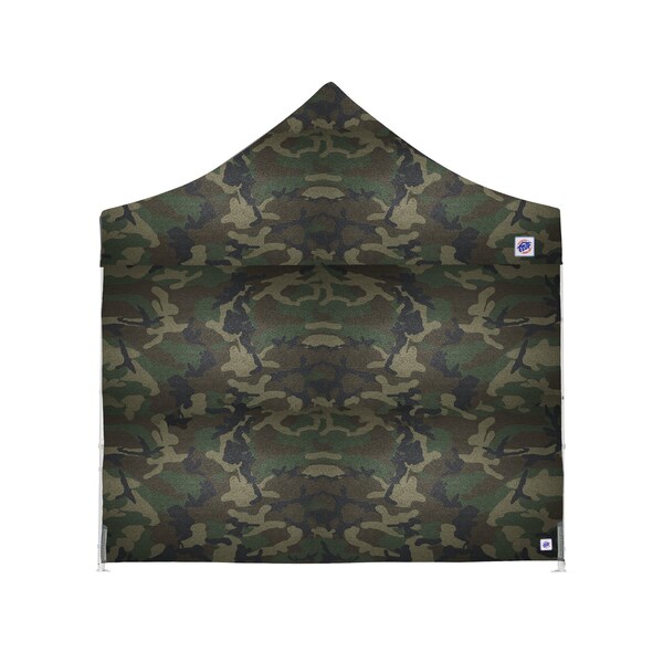 E-Z Up TAA Compliant Sidewall, 10' W x 10' H, Woodland Camo - SWP310MCWC