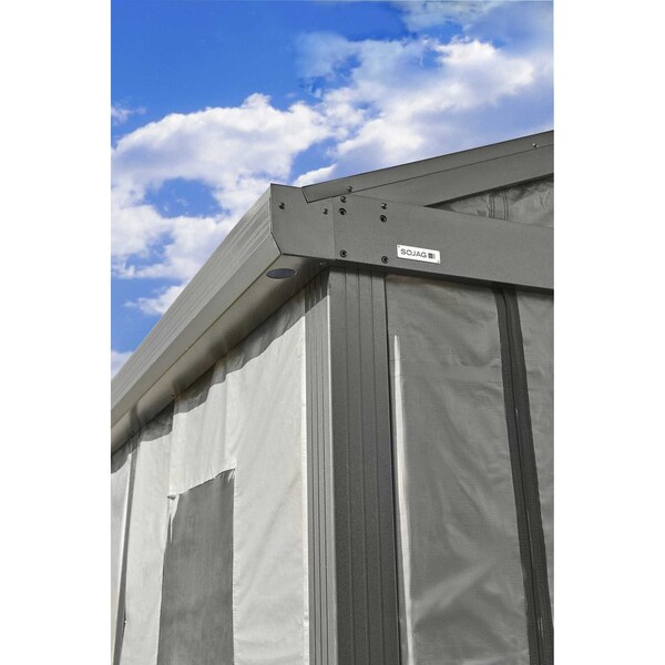 Sojag Samara Enclosure Kit for 12x20 ft Carport- dark grey - 135-9165845