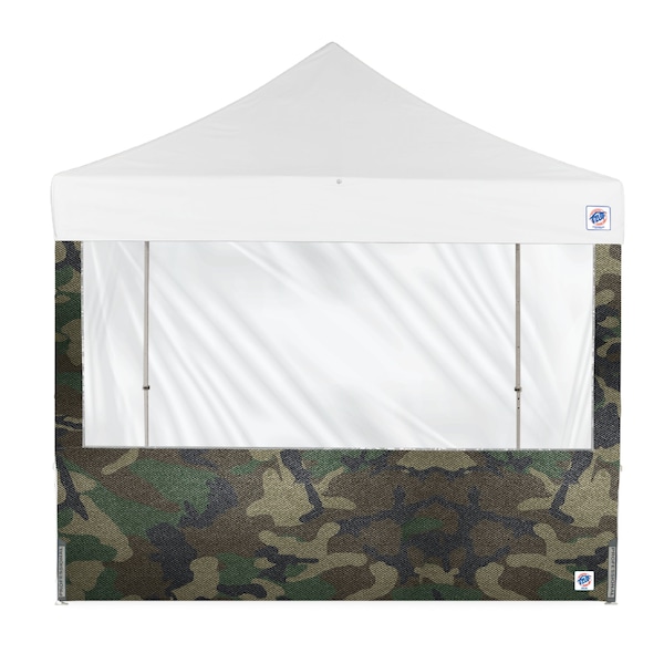 E-Z Up TAA Compliant Panorama Sidewall, 8' W, 8' H, Woodland Camo - SW3P8FXTWC