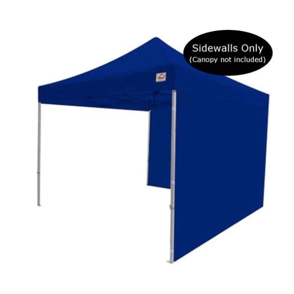 Impact Canopy 10-Foot Canopy Tent Wall Set, 1 Solid Sidewall and 1 Middle Zipper Sidewall Only, Blue, PR - 033000003