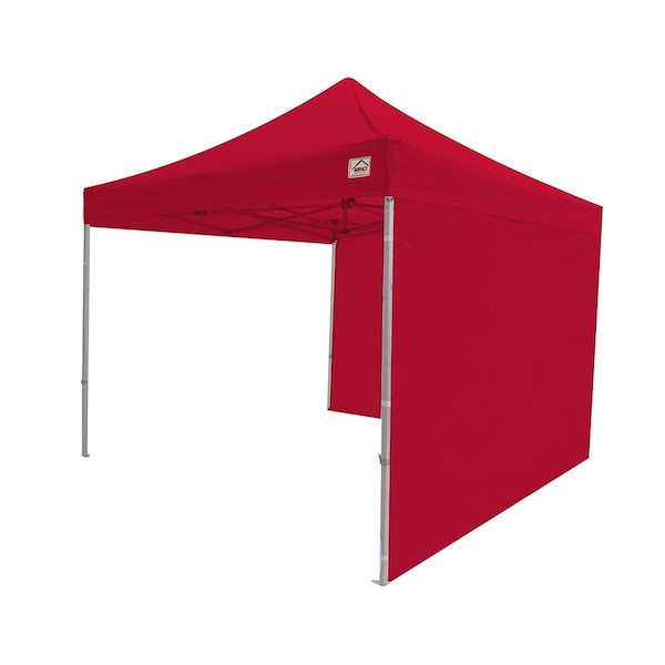 Impact Canopy 10-Foot Canopy Tent Wall Set, 1 Solid Sidewall and 1 Middle Zipper Sidewall Only, Red, PR - 033000004