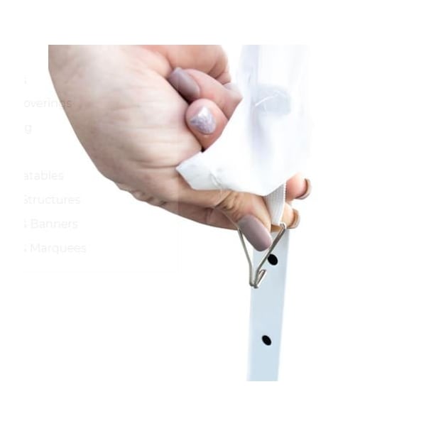 Impact Canopy 10 FT x 10 FT  O FT Reilly Skirt Leg Canopy, with Carry Bag, White - 040110001