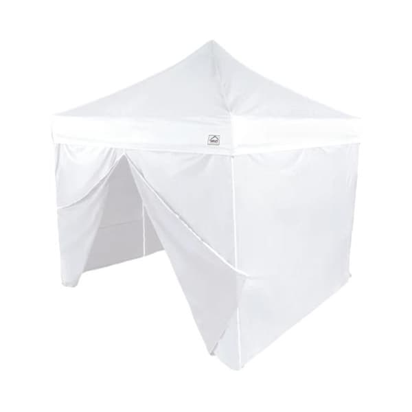 Impact Canopy TL Kit 10 FT x 10 FT  with 210d Top , Roller Bag and 4 pc 190T Walls, White - 283020001