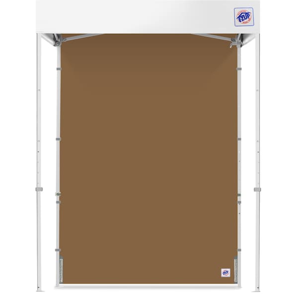 E-Z Up TAA Compliant Sidewall, 5' W x 5' H, Coyote Brown - SW5TCCB