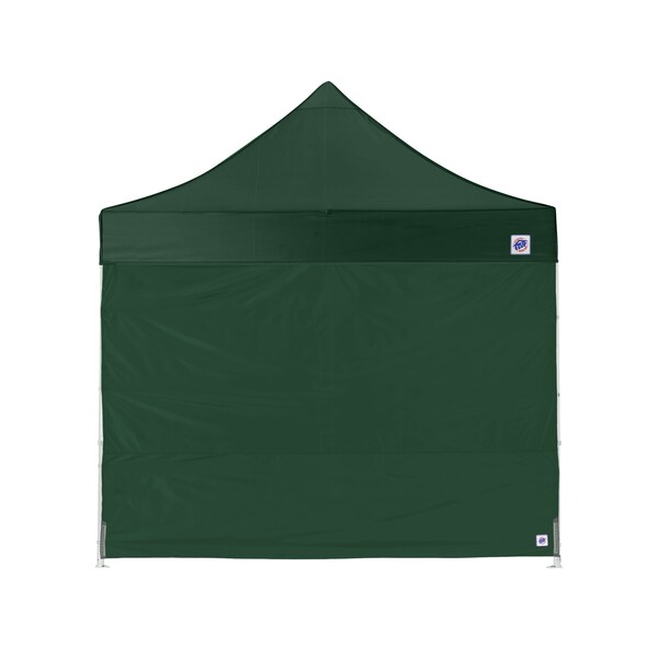 E-Z Up TAA Compliant Sidewall, 10' W x 10' H, Forest Green - SWP310MCFG
