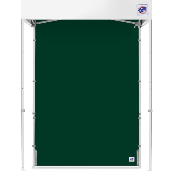 E-Z Up TAA Compliant Sidewall, 5' W x 5' H, Forest Green - SW5TCFG