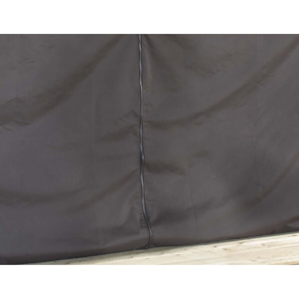Sojag Brown Curtains for Sumatra Gazebo, 10 ft. x 12 ft., Poly, Outdoor Shades - 135-9156072