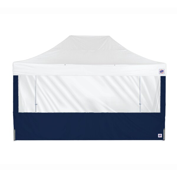 E-Z Up TAA Compliant Panorama Sidewall, 15' W, 15' H, Navy Blue - SW3P15FXTNB