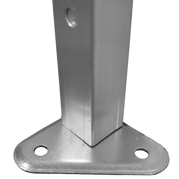 Impact Canopy ULA Kit 10 FT x 10 FT   Ultra Light Aluminum Canopy with Roller Bag, Blue - 040030003