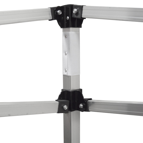 Impact Canopy ULA Kit 10 FT x 10 FT   Ultra Light Aluminum Canopy with Roller Bag, Blue - 040030003