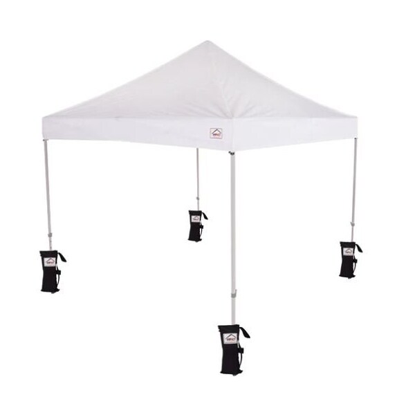 Impact Canopy TL Kit 10 FT x 10 FT  , 210d Top White , Roller Bag, and 4 Weight Bags - 283020201
