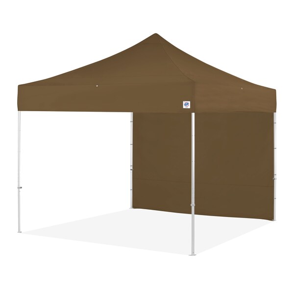 E-Z Up TAA Compliant Sidewall, 13' W x 13' H, Coyote Brown - SWP313CB